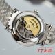 AAA Copy Longines Elegant Sunray Blue Diamond Dial Stainless Steel 8215 Movement (5)_th.jpg